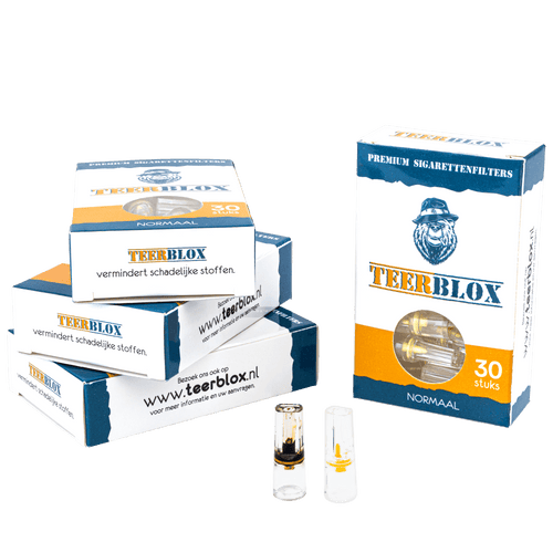 Teerblox 4 pakjes met 30 opzetfilters